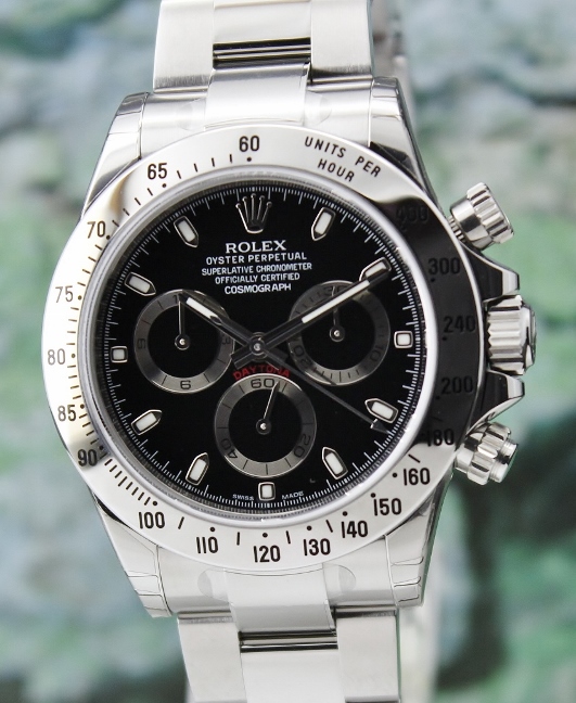 (image for) UNWORN NOS ROLEX MAN SIZE STAINLESS STEEL DAYTONA COSMOGRAPH - 116520